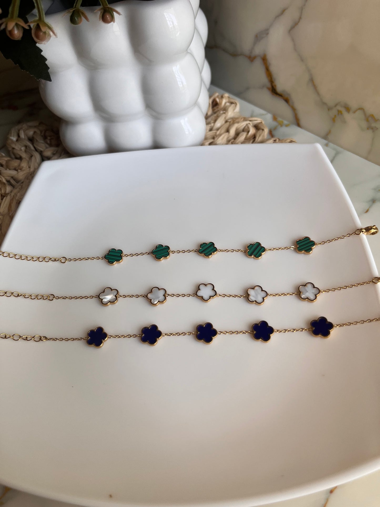 Pulseras trébol
