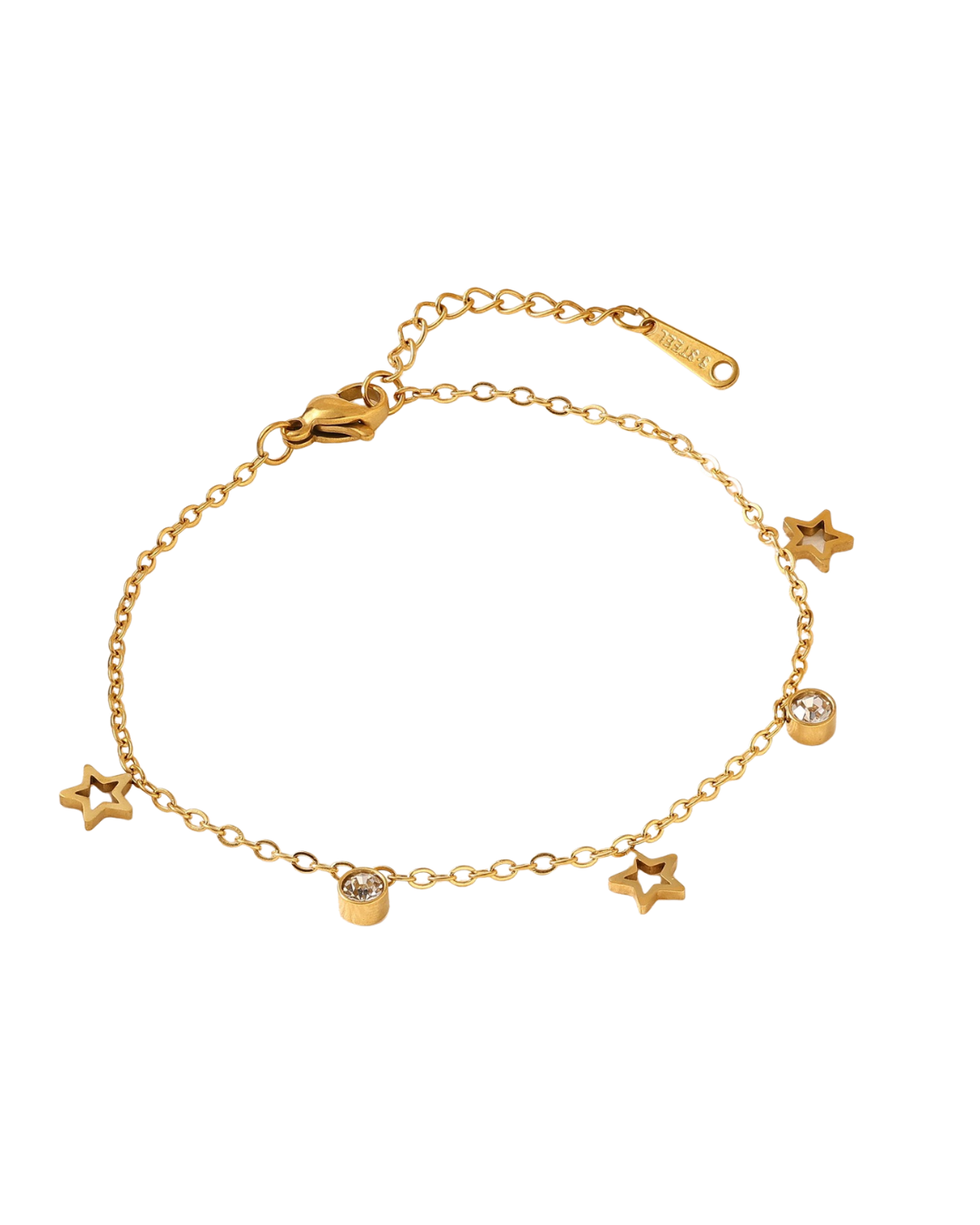 Pulsera estrella /diamantes