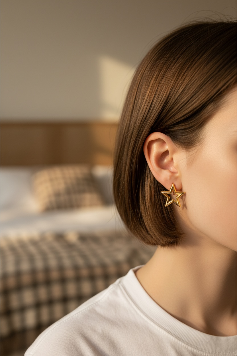 Aretes estrella