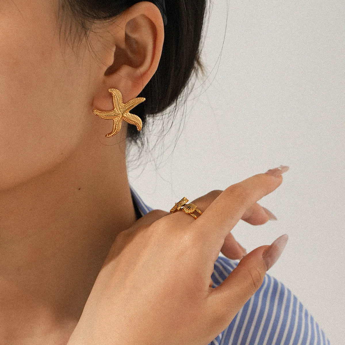 Aretes Estrella de mar