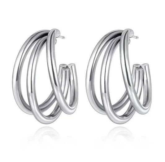 Aretes triple