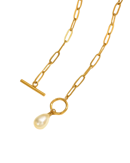 Collar Hebilla Perla