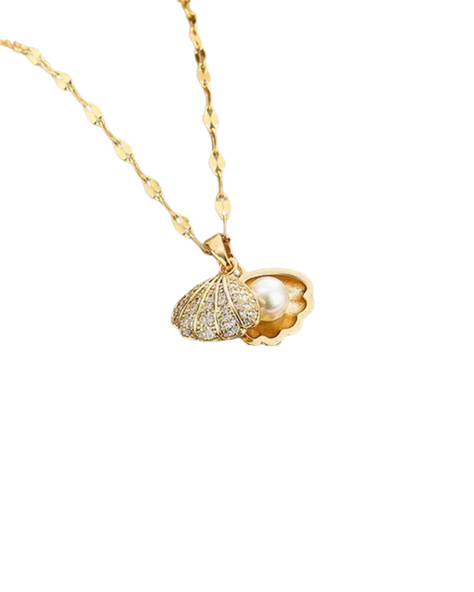 Collar concha/ perla