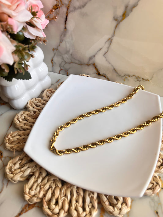 Cadena torzal gruesa