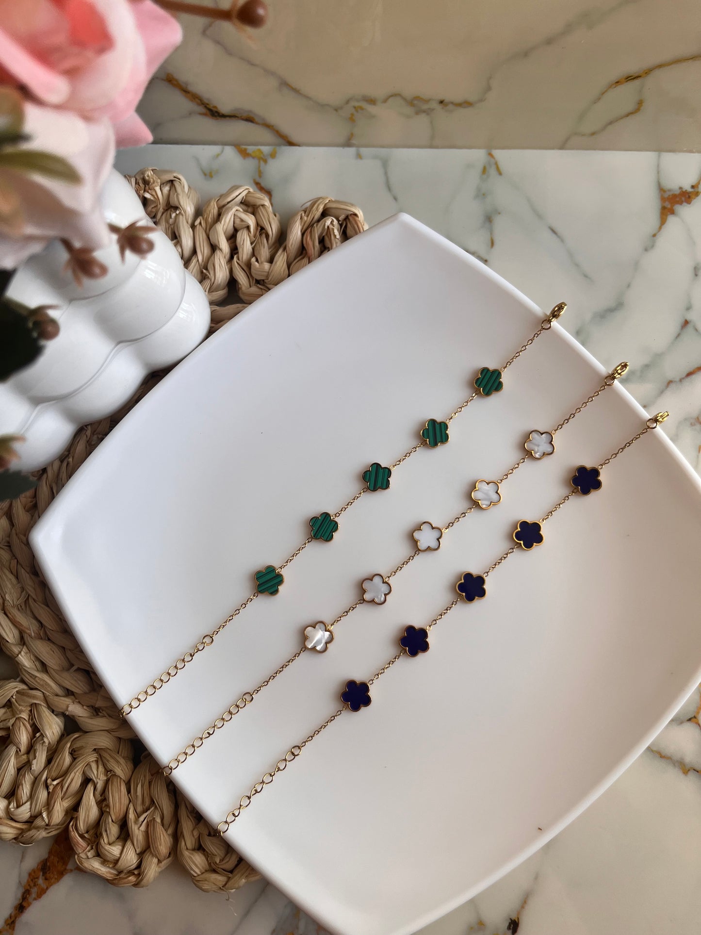 Pulseras trébol
