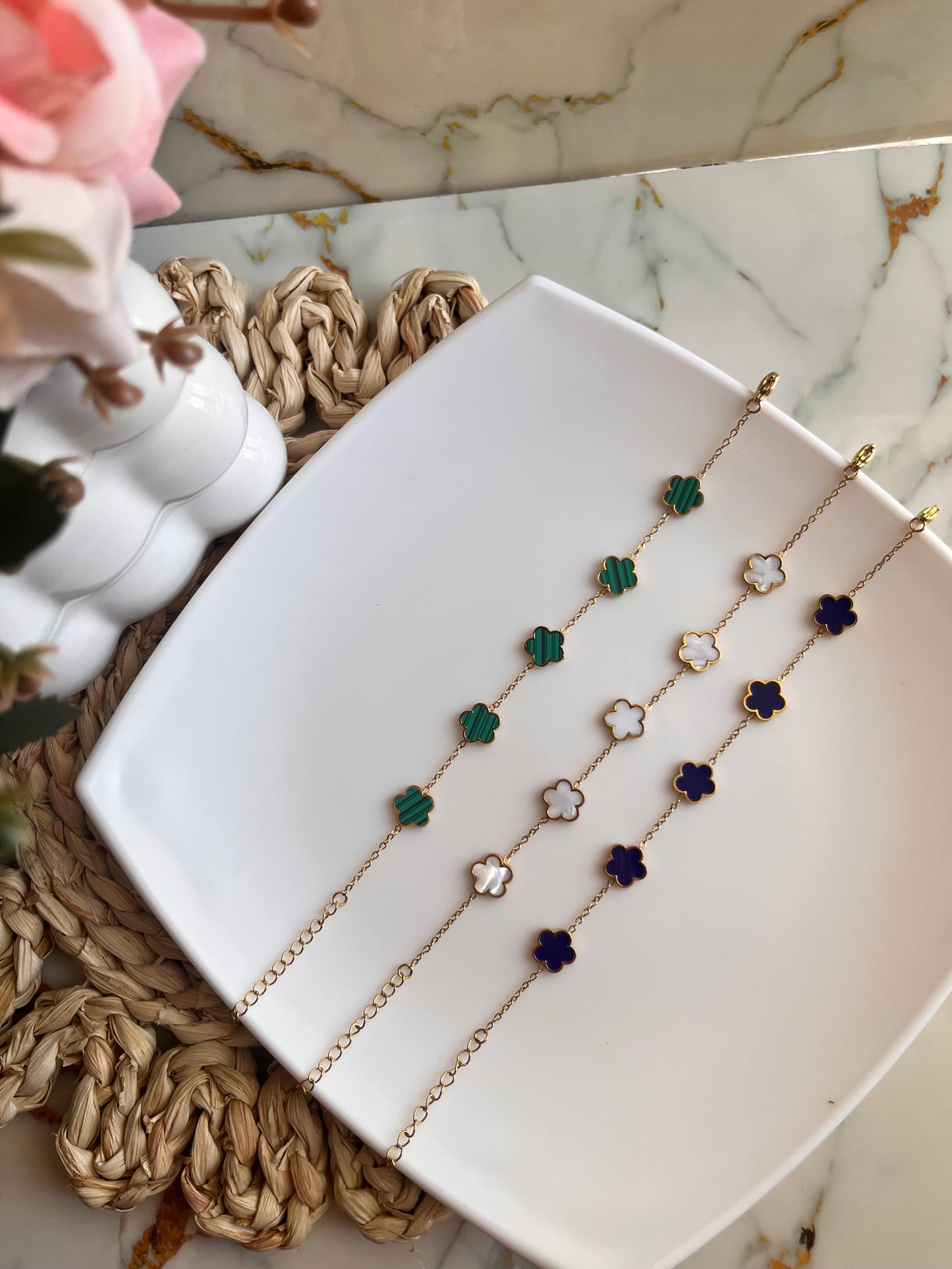 Pulseras trébol