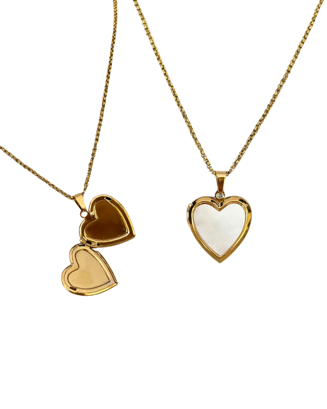 Relicario Corazón Blanco