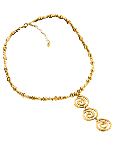 Collar chunky espirales