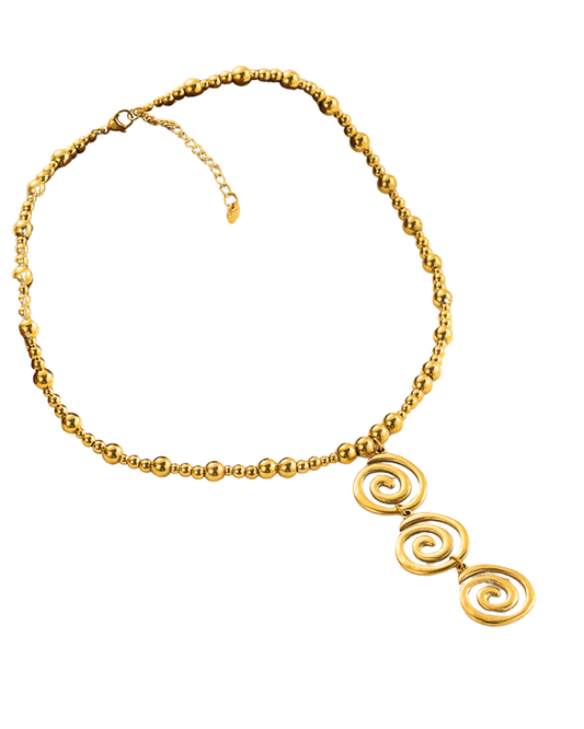 Collar chunky espirales