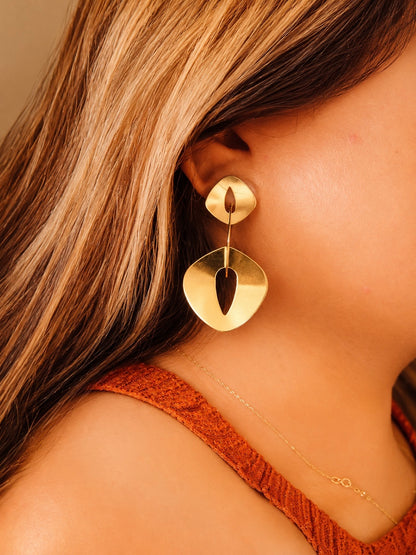 Aretes Eslabon Largos