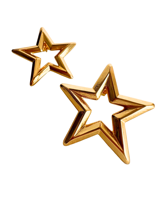 Aretes estrella