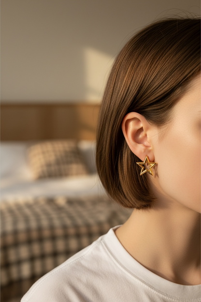 Aretes estrella