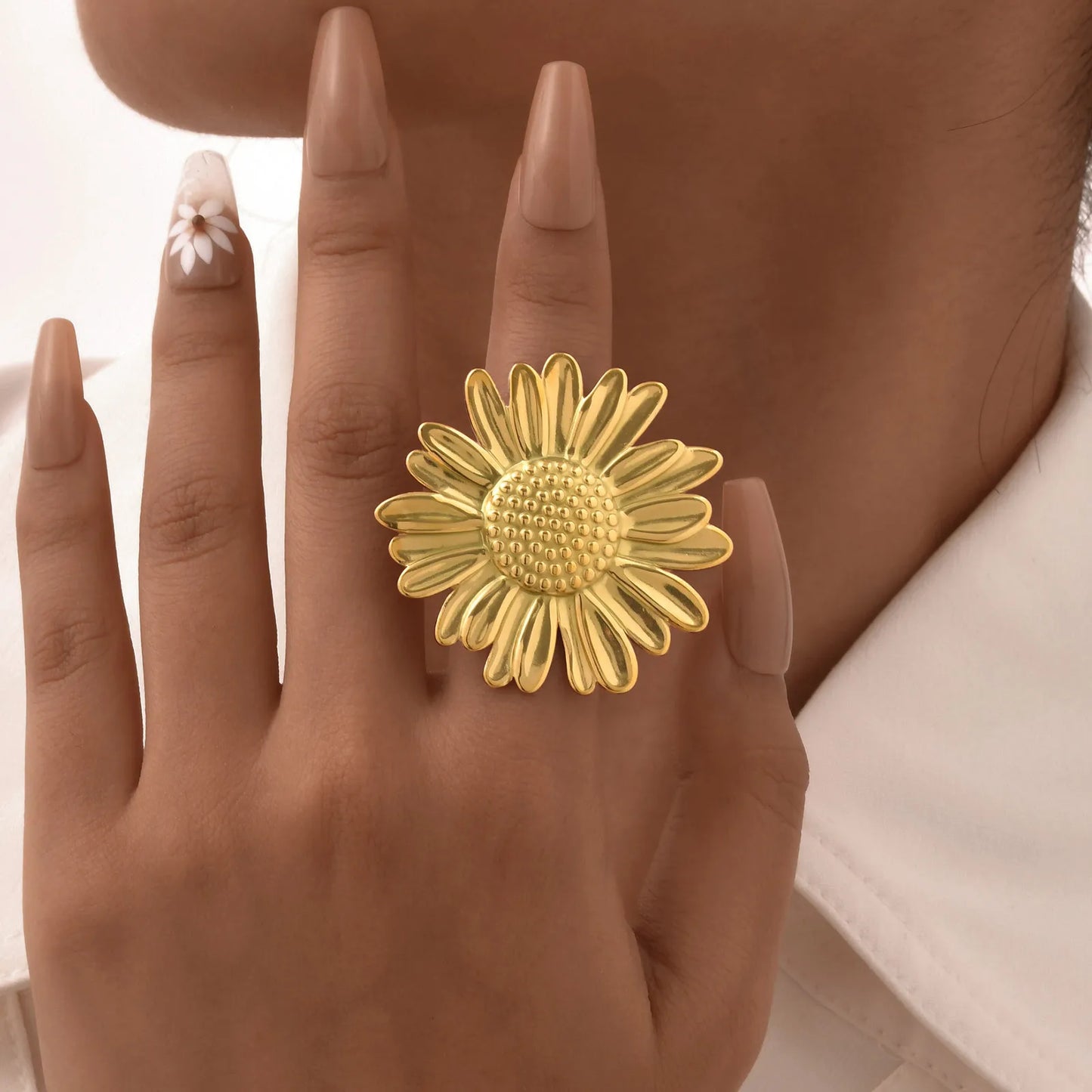 Anillo Girasol Mega